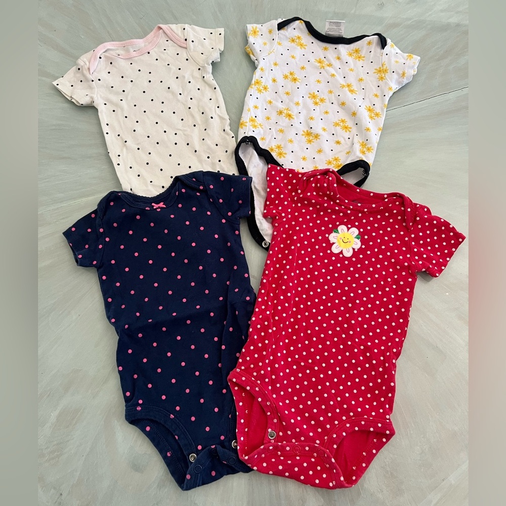 Polkadot onesie bundle